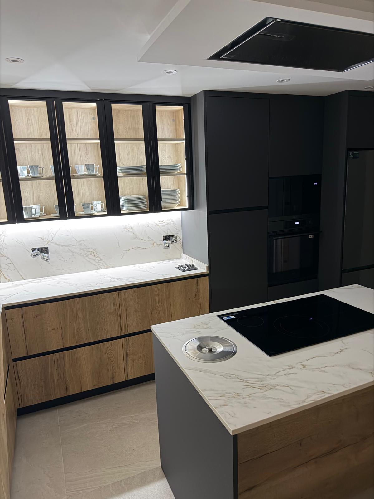 Cocina a medida terminada
