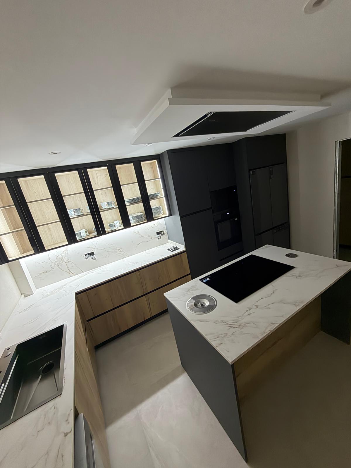 Cocina a medida terminada